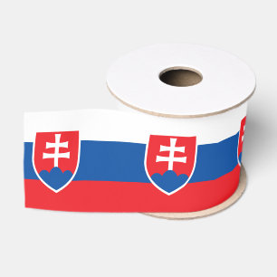 Slowakische Flagge - Reise, Urlaub/Sport Ripsband