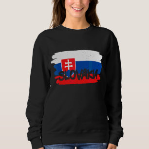 slowakische Flagge Sweatshirt