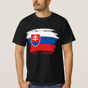 Slowakische Flagge T-Shirt
