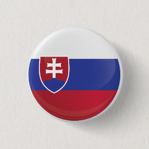 slowakische Icon-Flagge Button