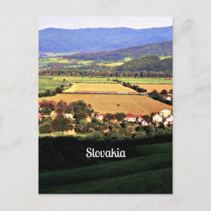 Slowakische Landschaft Postkarte