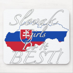 Slowakische Mädchen tun es Bestes! Mousepad