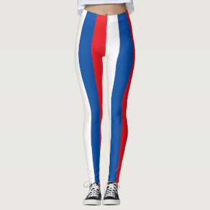 Slowakische Nationalfarben für Flaggen vertikal ge Leggings