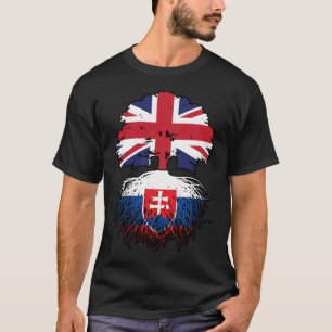 Slowakische Republik Vereinigtes Königreich T-Shirt