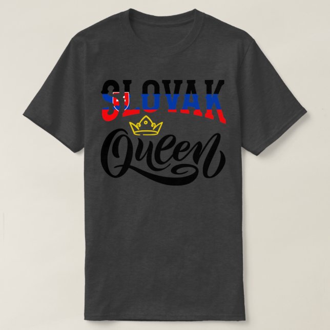 Slowakische Slowakei - slowakische Flagge - Zitat9 T-Shirt (Design vorne)