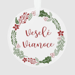 Slowakischer Frosterzwerg, Veselé Vianoce Ornament