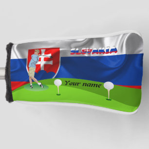 Slowakischer Golfer Golf Headcover