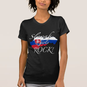 Slowakischer Mädchen-Felsen! T-Shirt