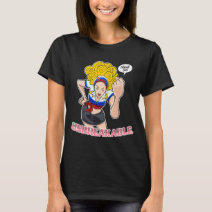 Slowakisches Mädchen unzerbrechlich I Slowakisches T-Shirt