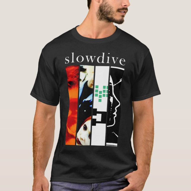 Slowdive - Diskografie T-Shirt (Vorderseite)