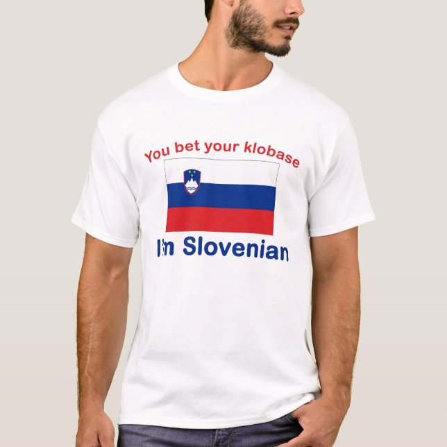 Slowene Klobase T-Shirt (Vorderseite)