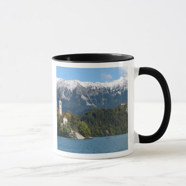 Slowenien, Bled, Bled, Bled Island, Bled 2 Tasse (Rechts)