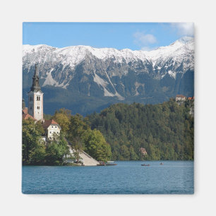 Slowenien, Bled, Bledsee, Insel Bled, Bled 2 Magnet