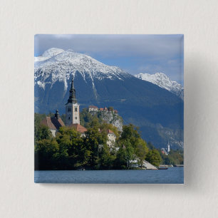 Slowenien, Bled, Bledsee, Insel Bled, Bled Button