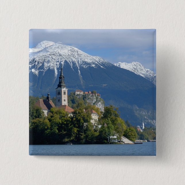 Slowenien, Bled, Bledsee, Insel Bled, Bled Button (Vorderseite)
