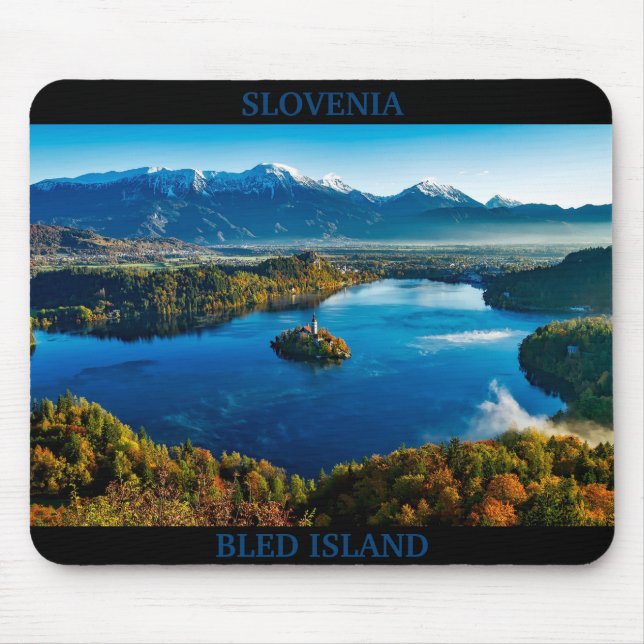 Slowenien - Bled Lake Mousepad (Vorne)