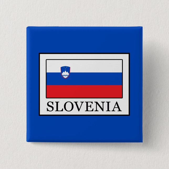 Slowenien Button (Vorderseite)