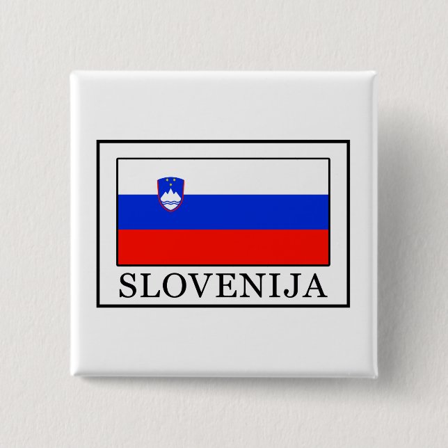 Slowenien Button (Vorderseite)