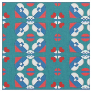 Slowenien Flag & Slovenien Herbstmode Stoff