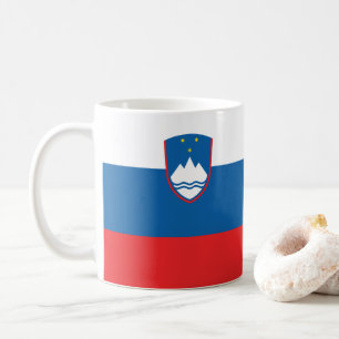 Slowenien-Flagge Kaffeetasse