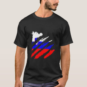 Slowenien-Flagge Kralle Erbe Slowenische Wurzeln S T-Shirt