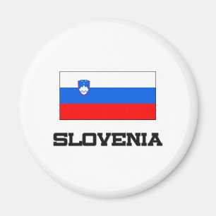 Slowenien-Flagge Magnet