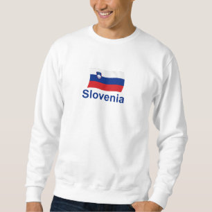 Slowenien-Flagge - w/inscription Sweatshirt