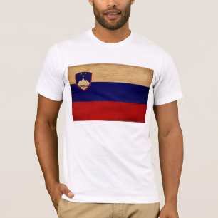 Slowenien-Flaggen-T - Shirt