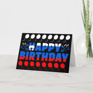 Slowenien Flaggenstaat Patriotic Geburtstag Karte