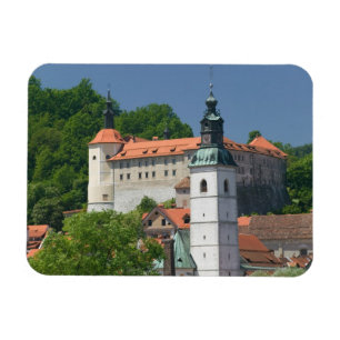 SLOWENIEN, GORENJSKA, Skofja Loka: Kirche St. Magnet