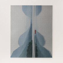 Slowenien Jigsaw Puzzle - Bohinj-See