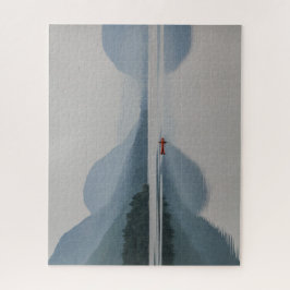 Slowenien Jigsaw Puzzle - Bohinj-See