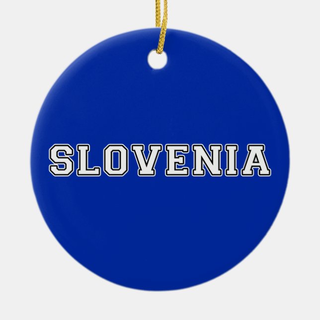 Slowenien Keramik Ornament (Vorne)