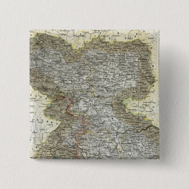 Slowenien, Kroatien Button (Vorderseite)