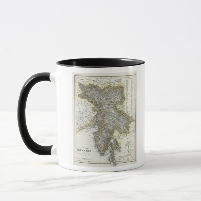 Slowenien, Kroatien Tasse (Links)