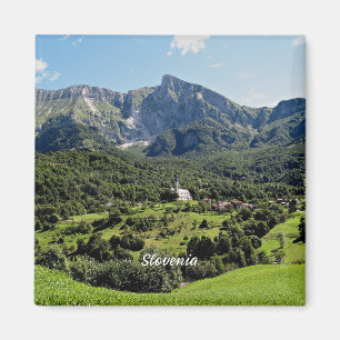Slowenien Landschaftsfoto Magnet