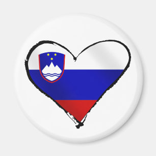 Slowenien-Liebe - i-Herz Magnet