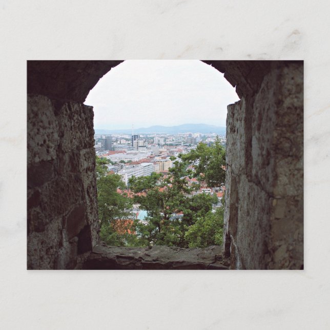 Slowenien - Ljubljana - Ansicht Postkarte (Vorderseite)