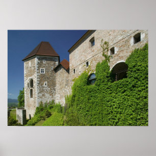 SLOWENIEN, Ljubljana: Burghügel / Ljubljana Poster