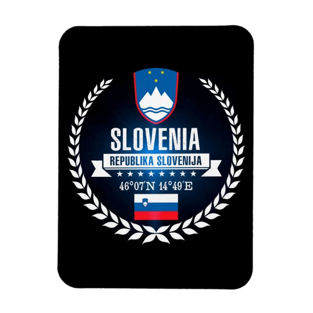 Slowenien Magnet (Vertikal)