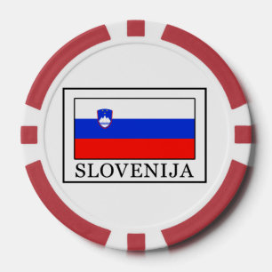 Slowenien Pokerchips