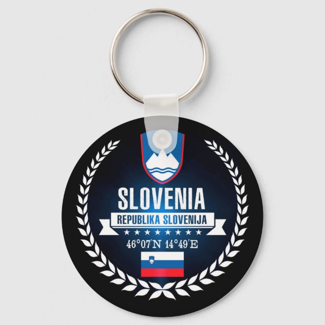 Slowenien Schlüsselanhänger (Vorderseite)