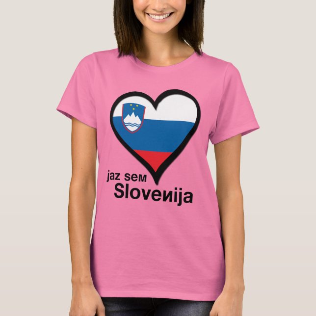 SLOWENIEN T-Shirt (Vorderseite)