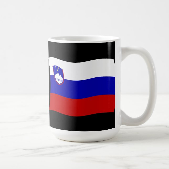 Slowenien Tasse der Flagge (Rechts)