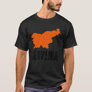 Slowenien Zuhause Staat I Liebe Vintag T-Shirt