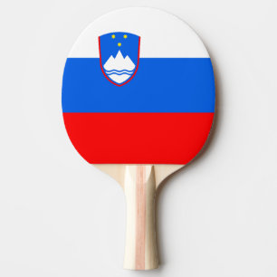 Slowenienflagge Tischtennis Schläger