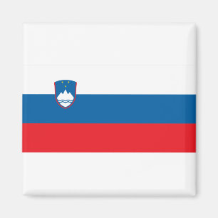 Slowenija - Slowenische Flagge Magnet