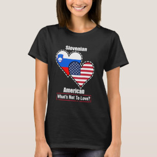 Slowenisch Amerikanisches Herzblatt Was nicht zur T-Shirt