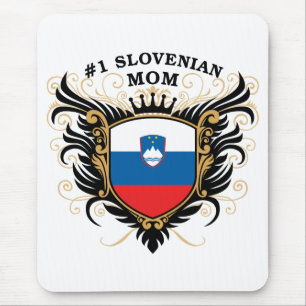 Slowenisch Mama der Nr.-eine Mousepad