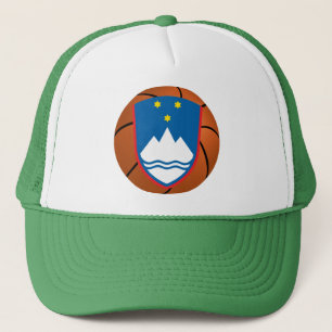 Slowenische Basketballmannschaft Truckerkappe